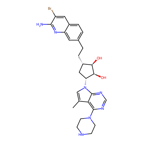 Chemical structure of BindingDB Monomer ID 50655573