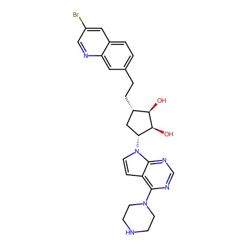 Chemical structure of BindingDB Monomer ID 50655578
