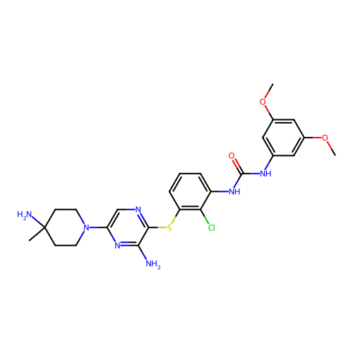 Chemical structure of BindingDB Monomer ID 50655775