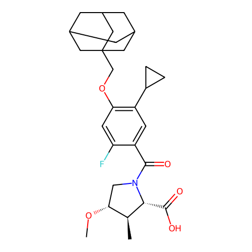 Chemical structure of BindingDB Monomer ID 50655823