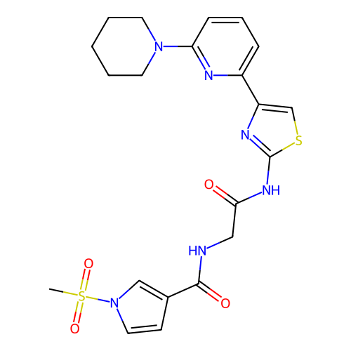 Chemical structure of BindingDB Monomer ID 50658499