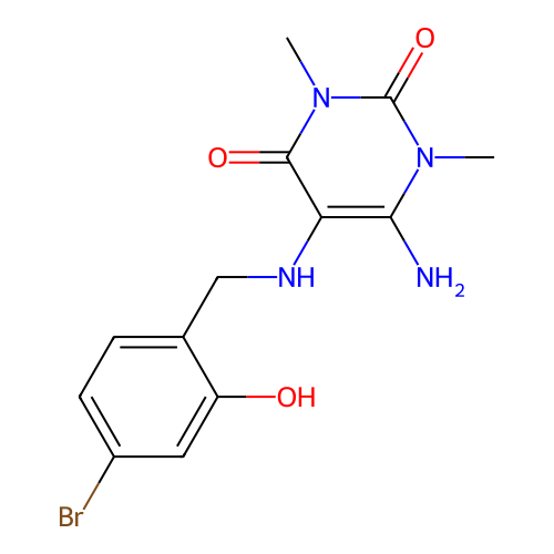 Chemical structure of BindingDB Monomer ID 50658935