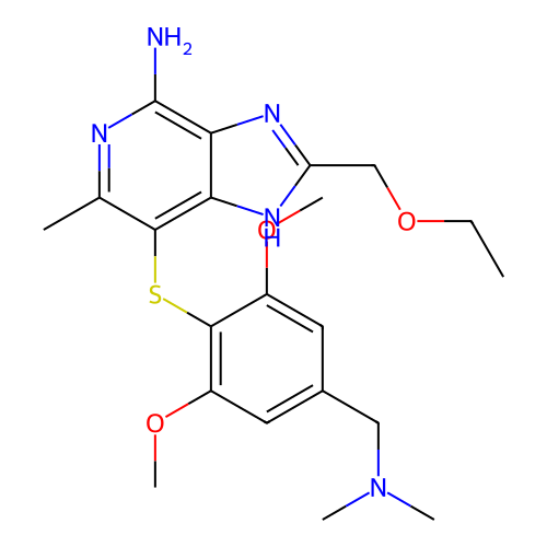 Chemical structure of BindingDB Monomer ID 50659527