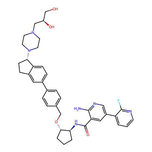 Chemical structure of BindingDB Monomer ID 50662479