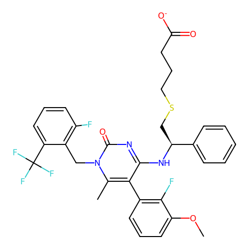 Chemical structure of BindingDB Monomer ID 50664174