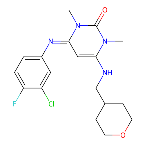 Chemical structure of BindingDB Monomer ID 50667334