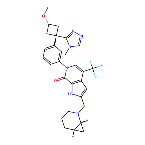 Chemical structure of BindingDB Monomer ID 50667559