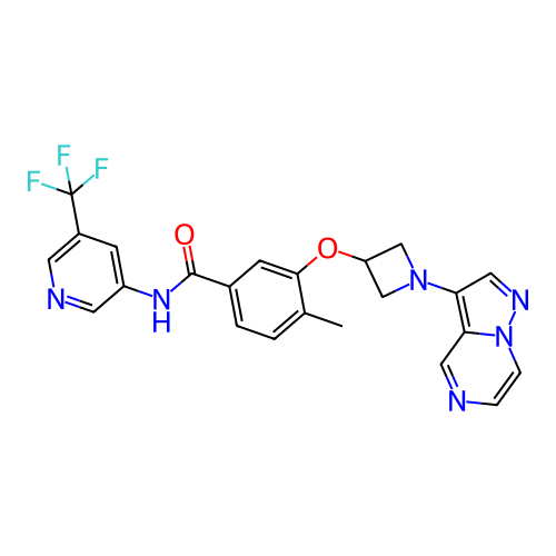 Chemical structure of BindingDB Monomer ID 535985