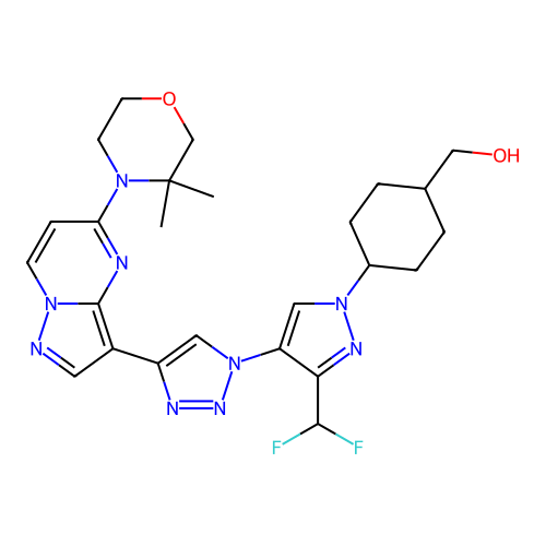 Chemical structure of BindingDB Monomer ID 540224