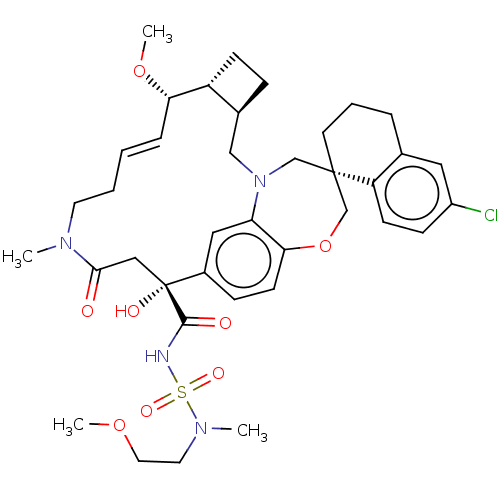 Chemical structure of BindingDB Monomer ID 542539