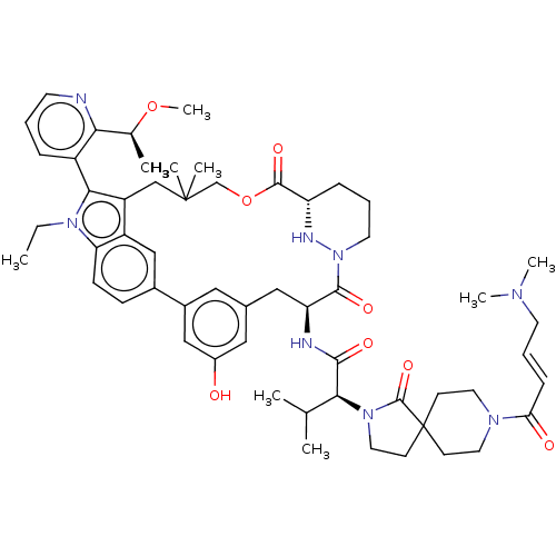 Chemical structure of BindingDB Monomer ID 591589