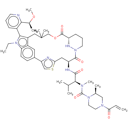 Chemical structure of BindingDB Monomer ID 591742