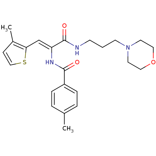 Chemical structure of BindingDB Monomer ID 66870