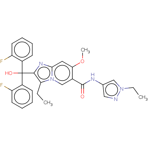 Chemical structure of BindingDB Monomer ID 615945