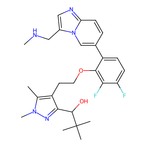 Chemical structure of BindingDB Monomer ID 624983