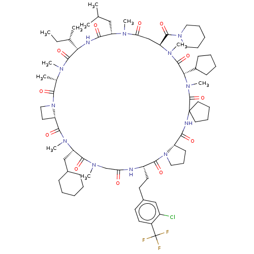 Chemical structure of BindingDB Monomer ID 672505