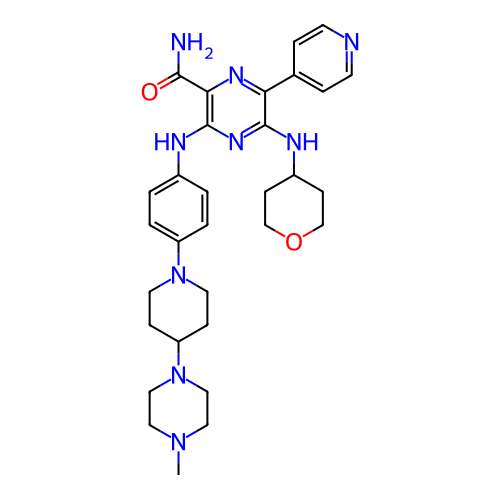 Chemical structure of BindingDB Monomer ID 698814