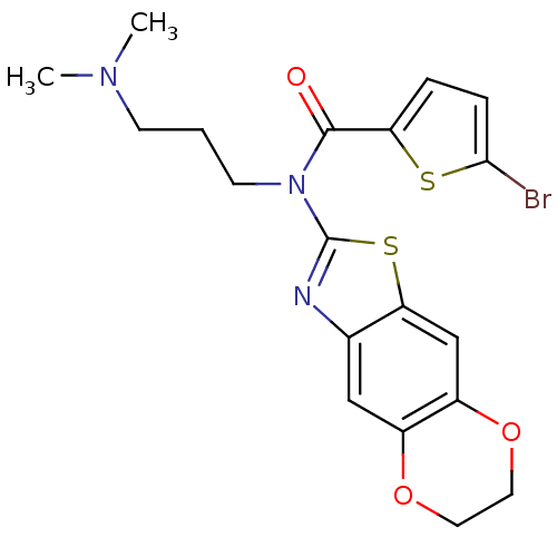 Chemical structure of BindingDB Monomer ID 75300