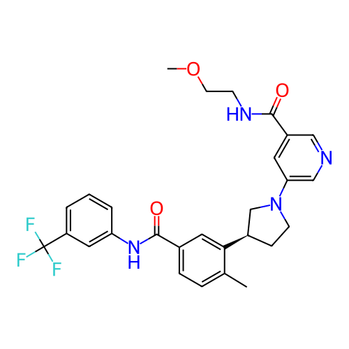Chemical structure of BindingDB Monomer ID 708562