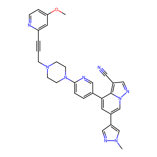 Chemical structure of BindingDB Monomer ID 716203