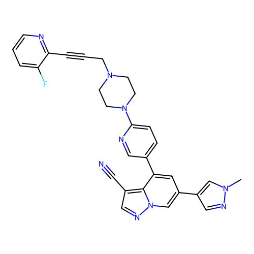 Chemical structure of BindingDB Monomer ID 716208