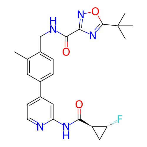 Chemical structure of BindingDB Monomer ID 725036