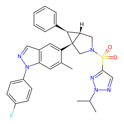 Chemical structure of BindingDB Monomer ID 732951