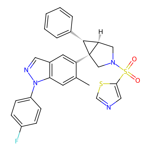 Chemical structure of BindingDB Monomer ID 732962