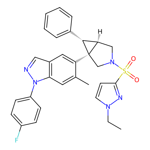 Chemical structure of BindingDB Monomer ID 732963