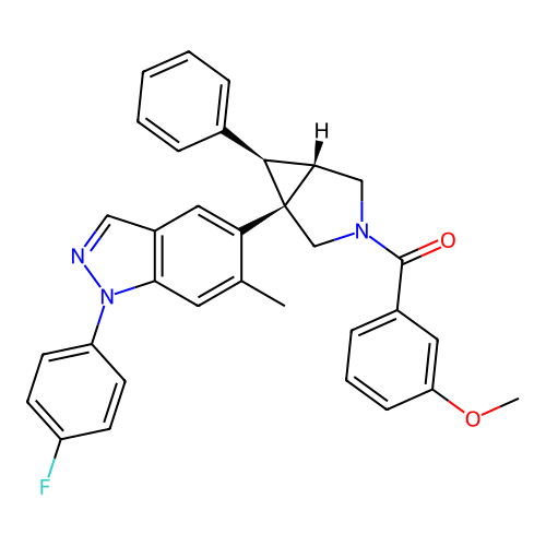 Chemical structure of BindingDB Monomer ID 733009