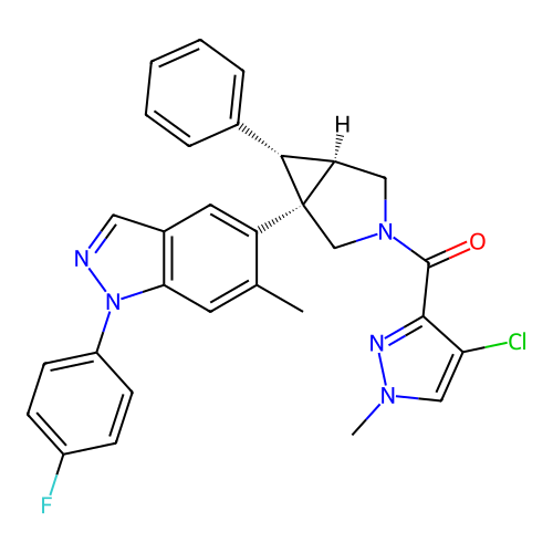 Chemical structure of BindingDB Monomer ID 733046