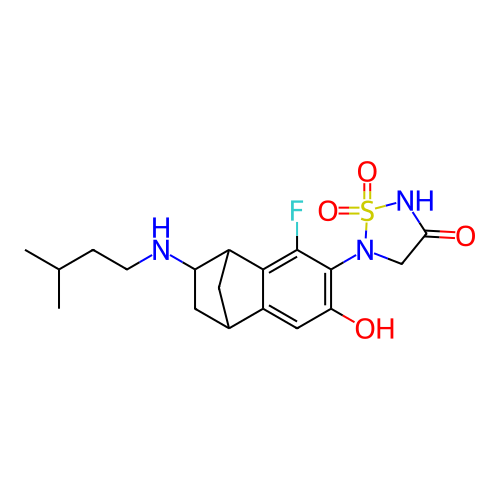 Chemical structure of BindingDB Monomer ID 736393