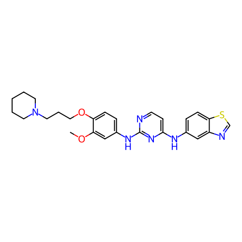 Chemical structure of BindingDB Monomer ID 745131