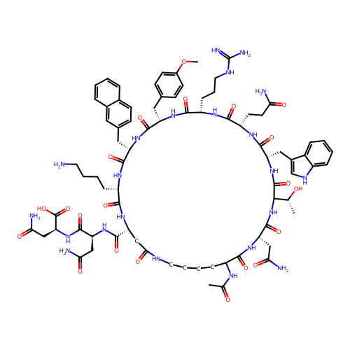 Chemical structure of BindingDB Monomer ID 784760