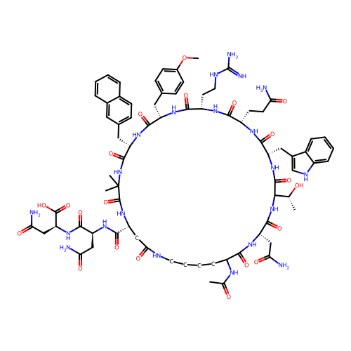 Chemical structure of BindingDB Monomer ID 784772