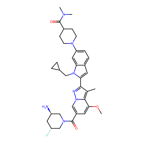 Chemical structure of BindingDB Monomer ID 788425