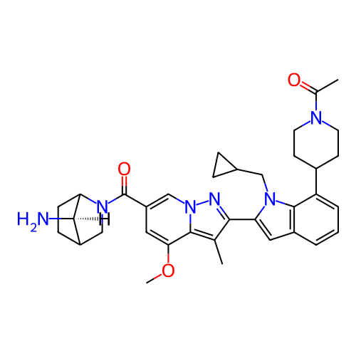 Chemical structure of BindingDB Monomer ID 788596