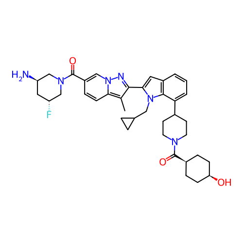 Chemical structure of BindingDB Monomer ID 788628