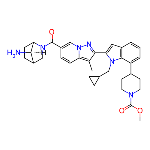 Chemical structure of BindingDB Monomer ID 788654