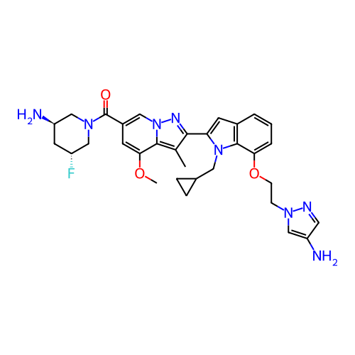 Chemical structure of BindingDB Monomer ID 788738