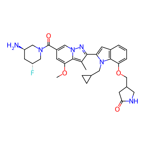 Chemical structure of BindingDB Monomer ID 788746