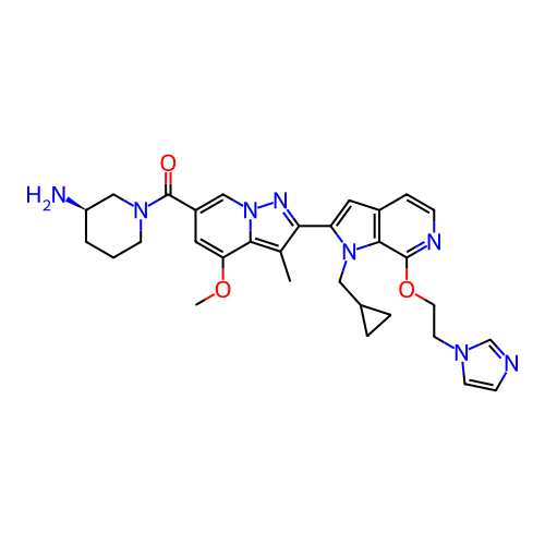 Chemical structure of BindingDB Monomer ID 788779