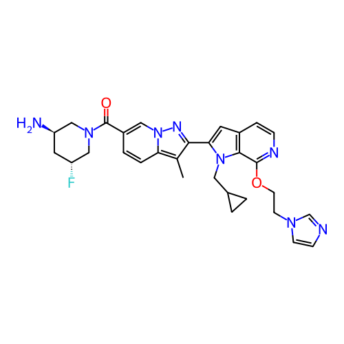 Chemical structure of BindingDB Monomer ID 788797