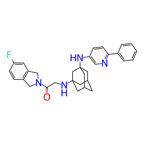 Chemical structure of BindingDB Monomer ID 789169