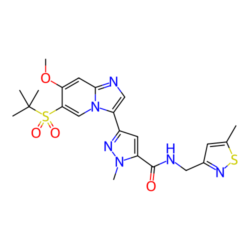 Chemical structure of BindingDB Monomer ID 801261