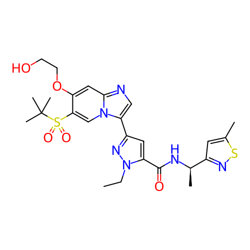 Chemical structure of BindingDB Monomer ID 801306