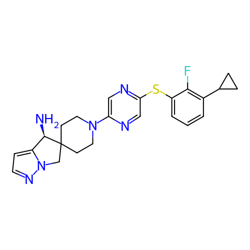 Chemical structure of BindingDB Monomer ID 802621