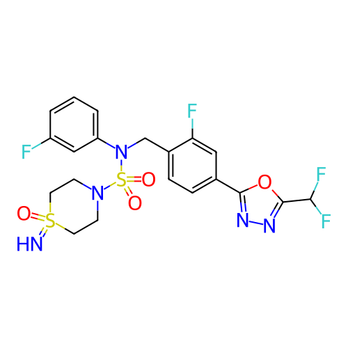 Chemical structure of BindingDB Monomer ID 804244