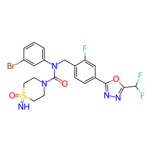 Chemical structure of BindingDB Monomer ID 804352