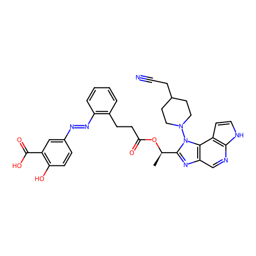 Chemical structure of BindingDB Monomer ID 805287